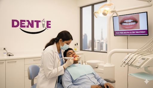 Trusted Mouth Ulcer Specialists in Vizag | Dentie